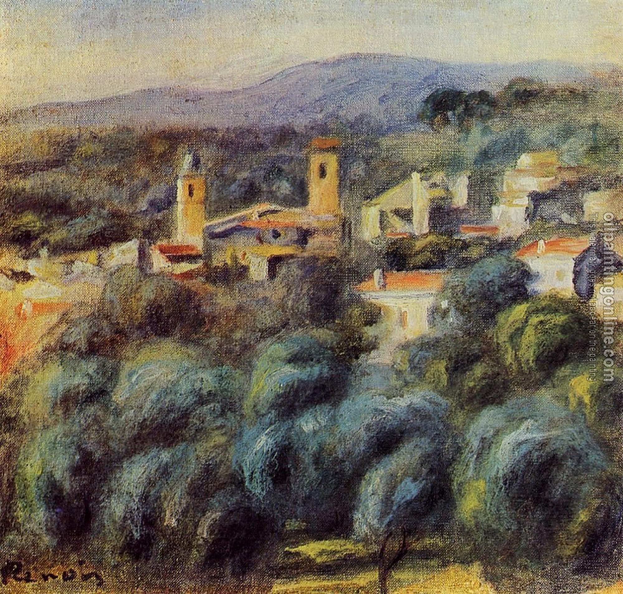 Renoir, Pierre Auguste - Cros-de-Cagnes